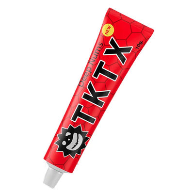 quality Red TKTX Numbing Cream 10g Numb Anesthetic Cream ODM Acceptale factory